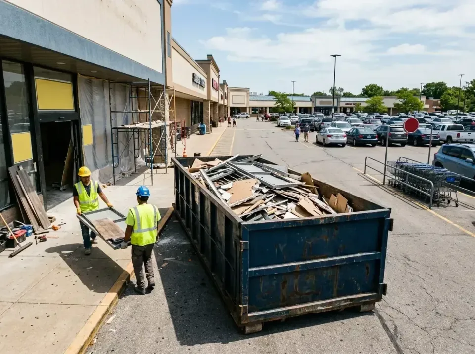 retail-store-renovation-debris-003 — frequently asked questions, Roll-off Dumpster Rentals in Greensboro, MD